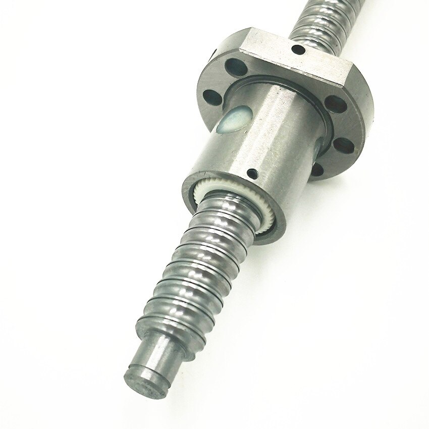 machined 1605 Ball Screw Rolled C7 ballscrew SFU1605 150 200 250 300 350 400 450 500 550 600 650 mm for CNC parts