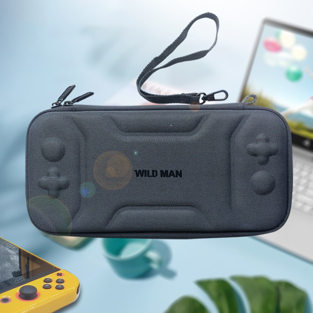 Nintend interruptor acessórios eva armazenamento caso duro duplo zíper escudo rígido de armazenamento de proteção carregando acessórios do console do jogo: Prata