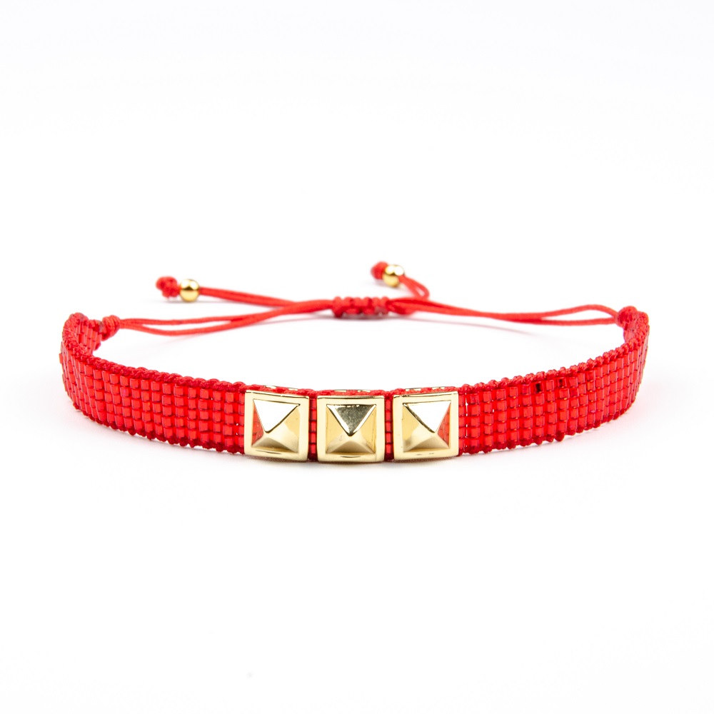 Go2boho Greek Eye Bracelets Set Red Evil Eye Bracelet For Women Jewelry Miyuki Handmade Woven Turkish Eye Pulsera Friends