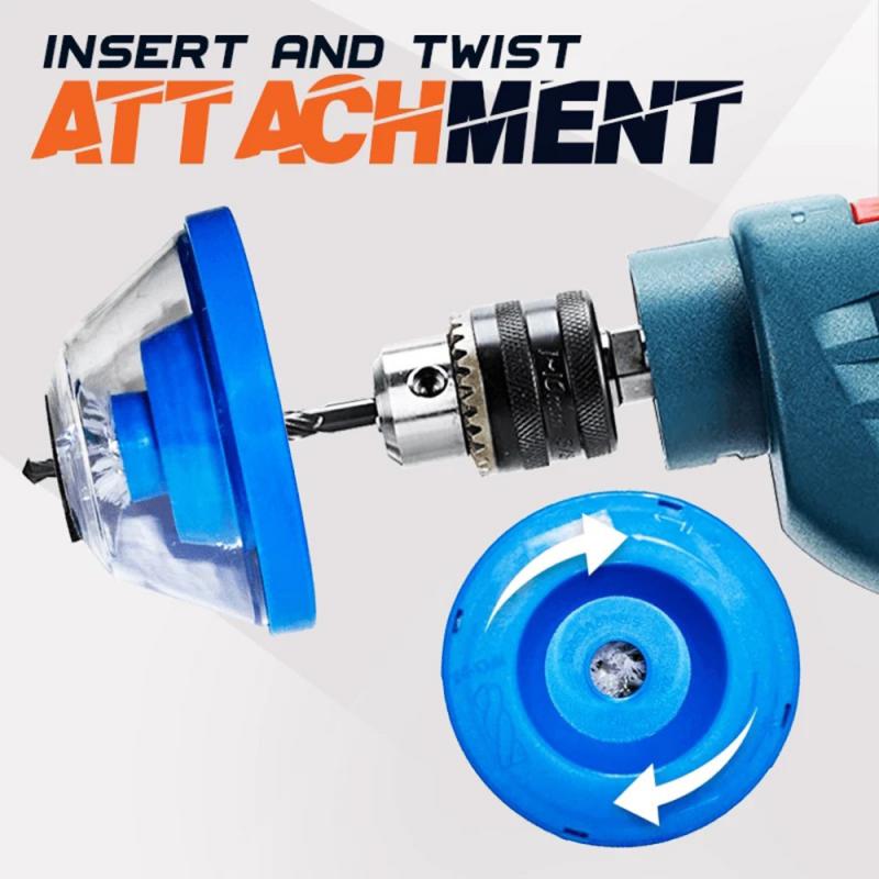 Electric Hammer Drill Dust Cover Hollow Chamber Drill Dust Collector Dust Collection Tool For Wall Reusable Drilling Accessories