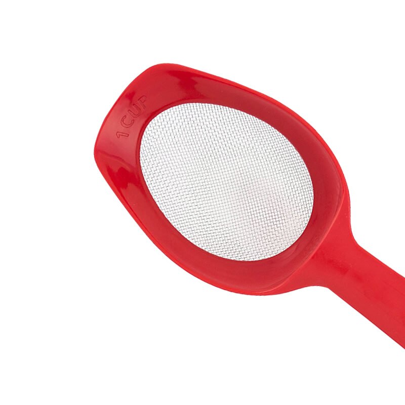 Stainless Steel Long Handle Flour Sieve with Hanging Hole Strainer and Colanders FDA approved Product Kitchen&Dining