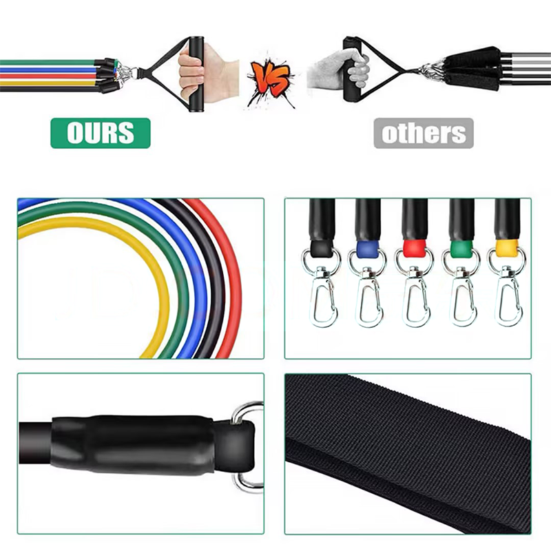 Sport-Gummiband für Fitnessgeräte, Widerstandsbänder, elastisches Band zum Hochziehen, Fitnessstudio, Übungstraining, tragbarer Körpersport