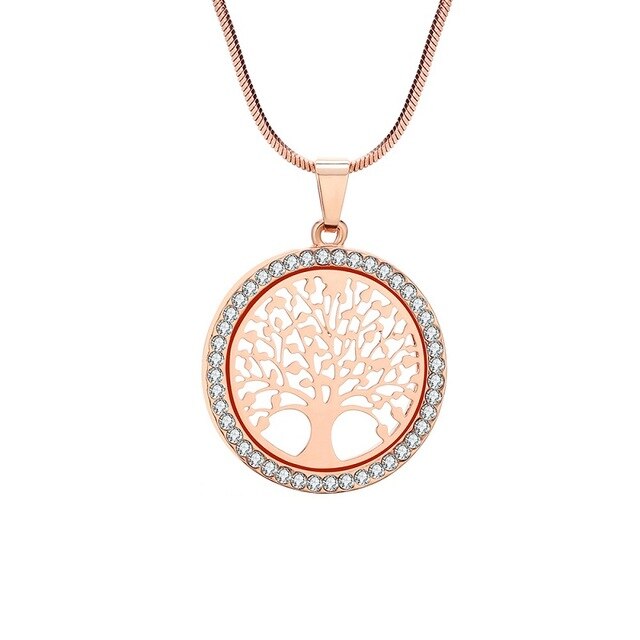 Tree of Life Necklace Gold