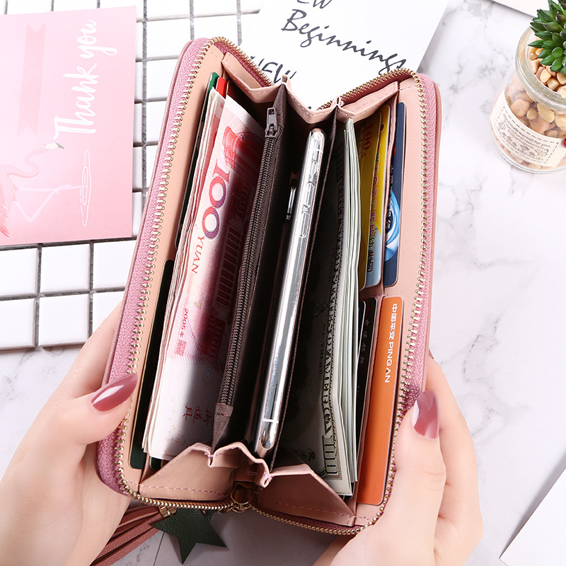 Vrouwen Clutch Portemonnee Top Pu Lederen Portefeuilles Vrouwelijke Lange Portemonnee Vrouwen Rits Portemonnee Portemonnee Carteira