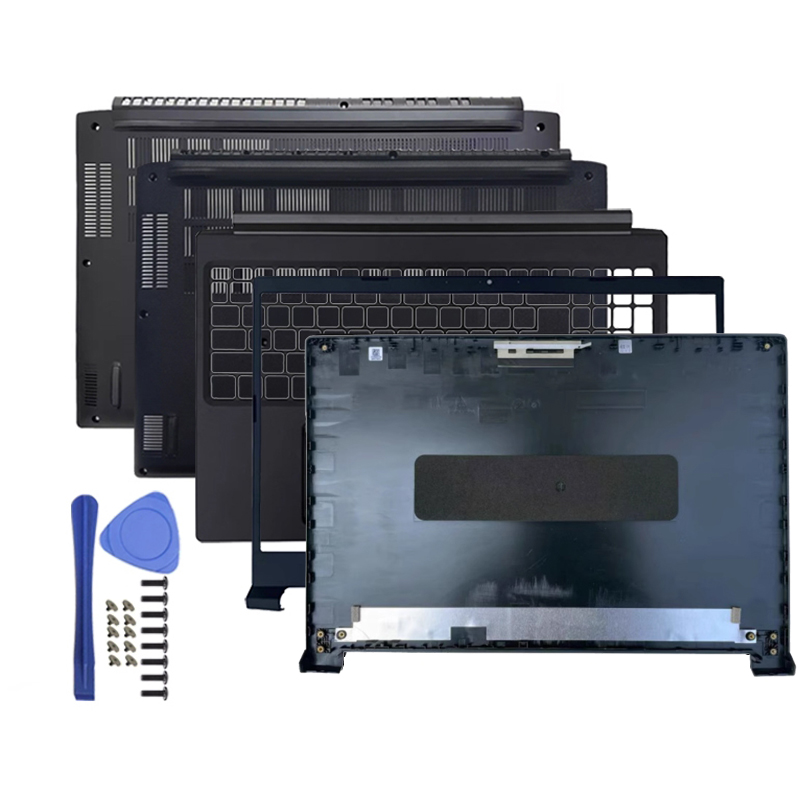 Laptop-etui til acer  a715-41g 42g a715-74g 75g n19 c 5 bærbar skærm lcd-bagdæksel frontramme håndfladestøtte bunddæksel tilbehør
