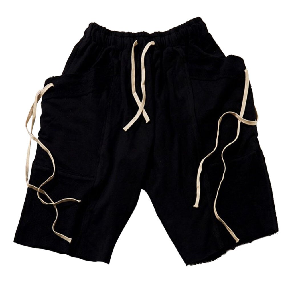 Running Sport Shorts Men Gym Fitness Bodybuilding Short Pants Summer Thin Male Tennis Jogging Marathon Training Quick Dry Shorts: XXL / Black