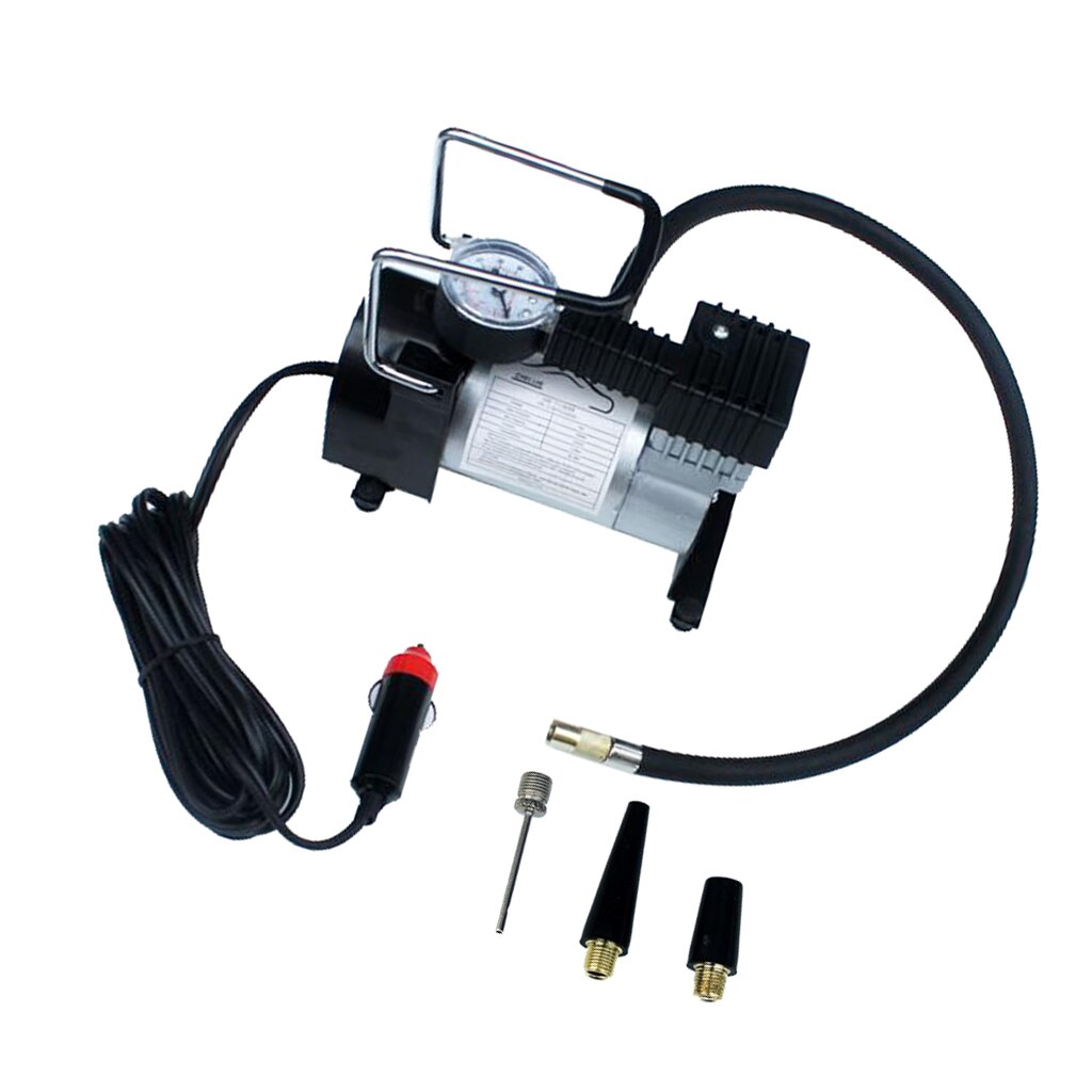 12V Car High Pressure Electric Pump Air Compressor Portable Tire Inflator