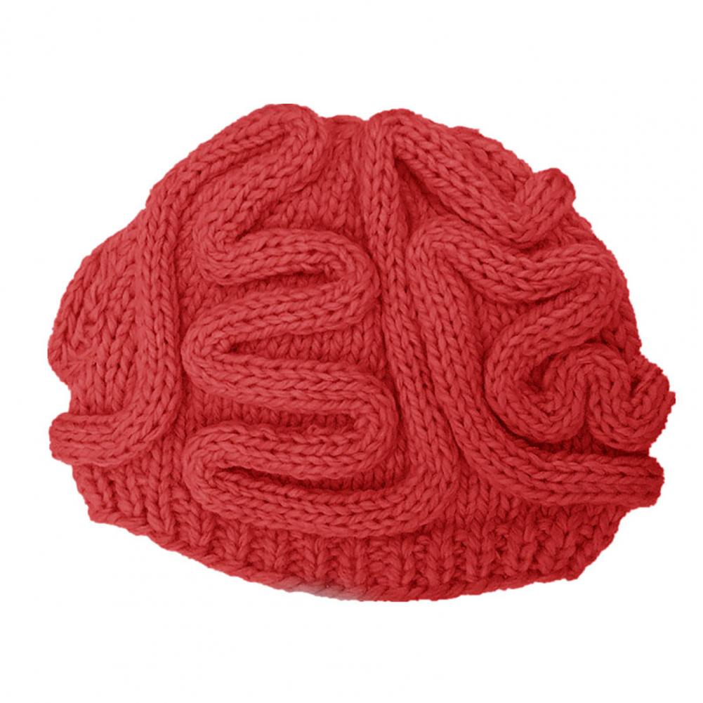 Mutsen Hoeden Spoof Horror Hersenen Gebreide Hoed Grappige Warm Cap Party Hoofddeksels Fotografie Props Caps Hoofddeksels Voor Party 14 Kleuren