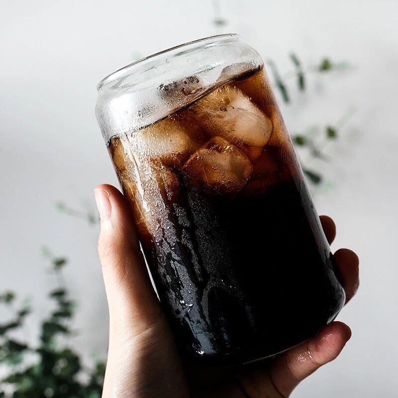 Zomer Nordic Bier Glas Transparant Koffie Mok Coke Melk Sap Koud Drankje Hittebestendig Explosieveilige Bar Drinken container