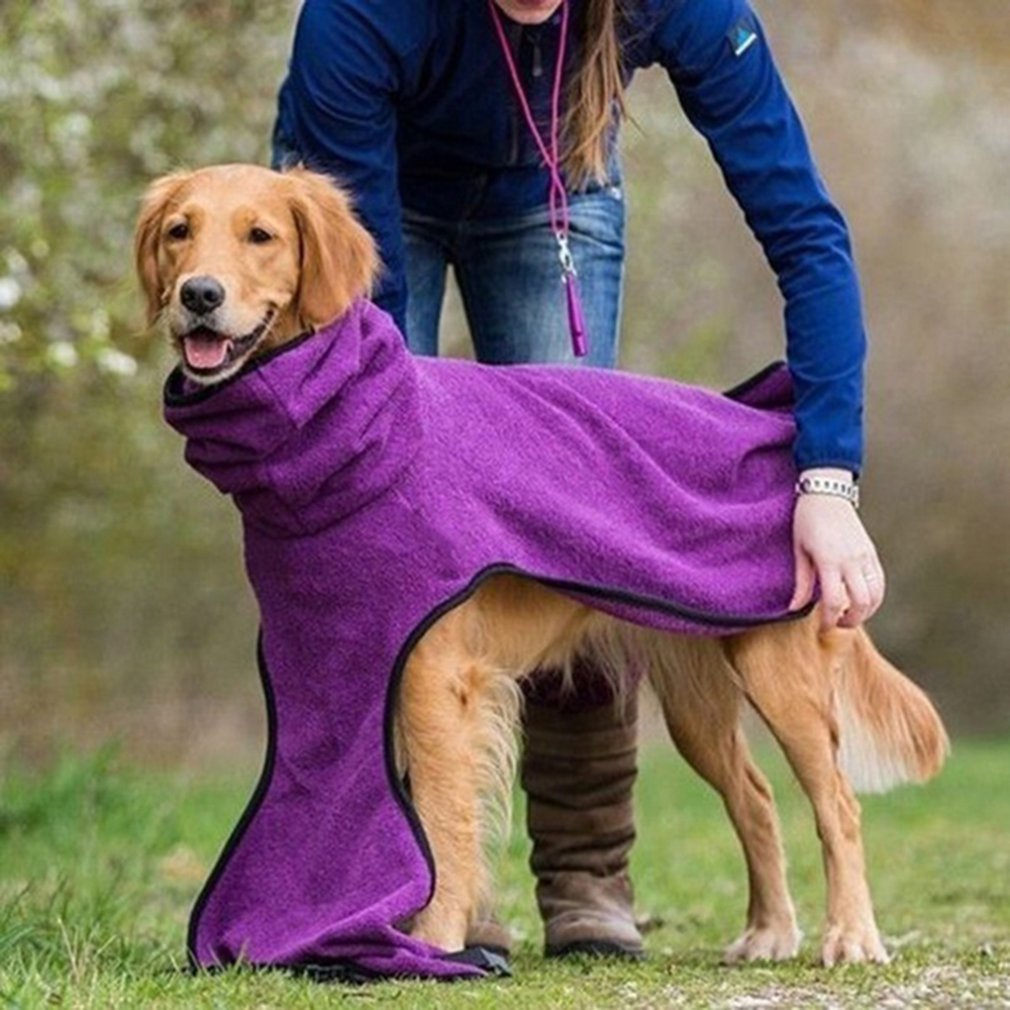 S-5XL Universal Pet Hond Thicken Warming Kleding Fleece Fluwelen Golden Retriever Honden Dikke Warme Jassen Kleding Dierbenodigdheden