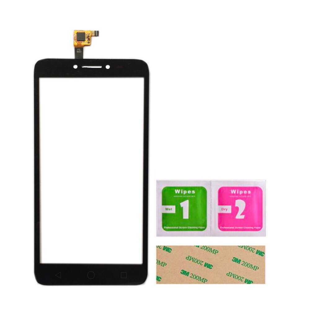 5.5 ''berühren Bildschirm Glas Für Alcatel Pixi 4 Plus Energie OT5023 5023E 5023F 5023 Digitizer Tafel Sensor Werkzeuge 3M Kleber Tücher