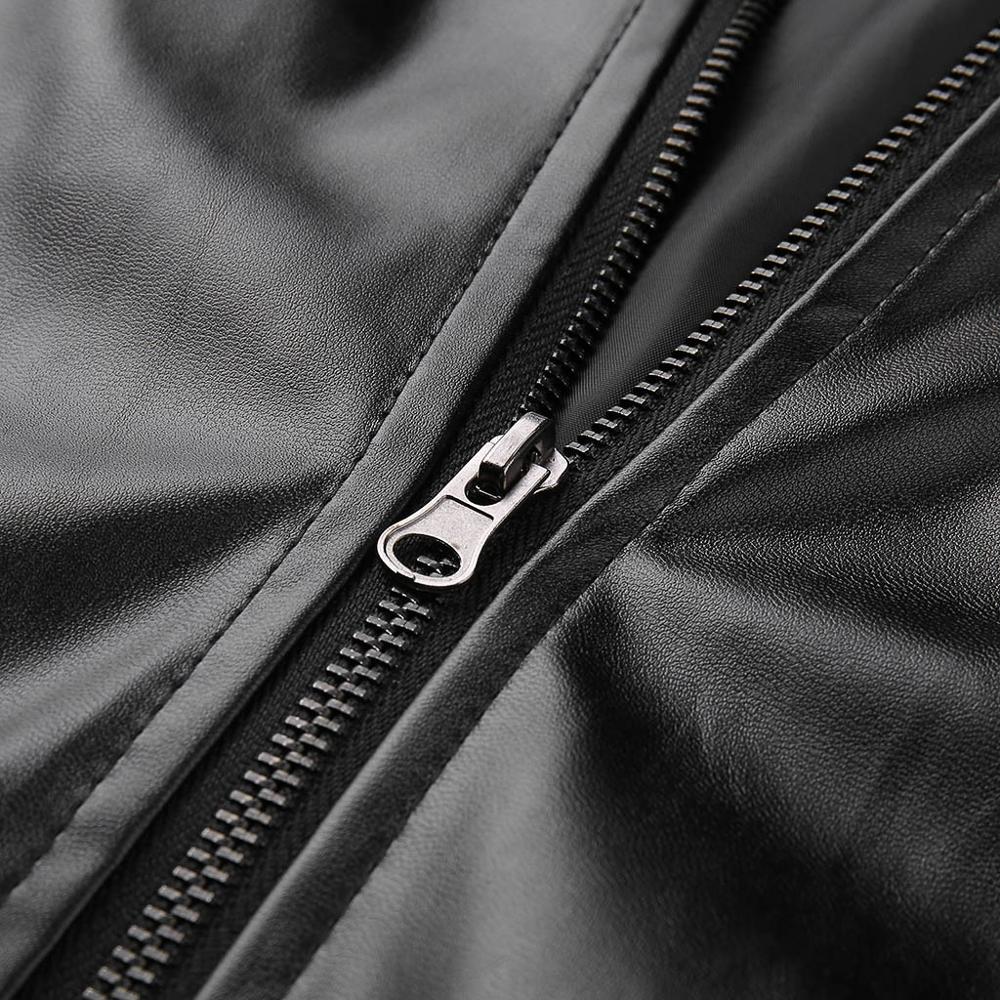 Herr pu läder vinter träningsoveraller män set tjocka hoodies dragkedja jackor byxor kostym sweatsuit herr hoodie sport kostym