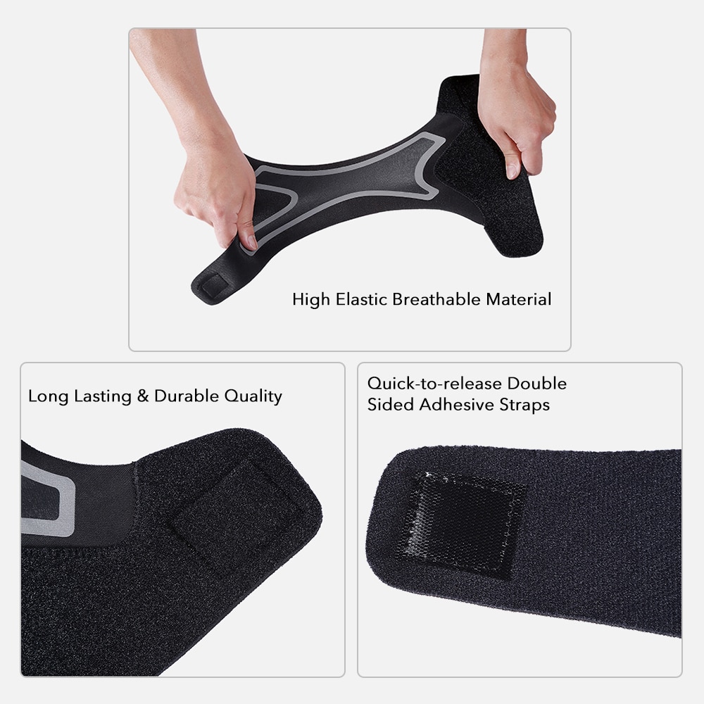 Attelle de soutien réglable pour les pieds, bande de Protection haute élastique, prévention des entorses, Protection pour le Sport et Fitness
