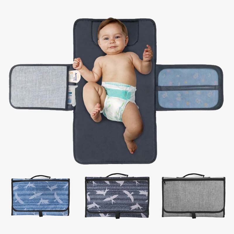 Ba Ma Baby fasciatoio portatile pieghevole lavabile impermeabile tappetino fasciatoio fasciatoio pannolino riutilizzabile da viaggio