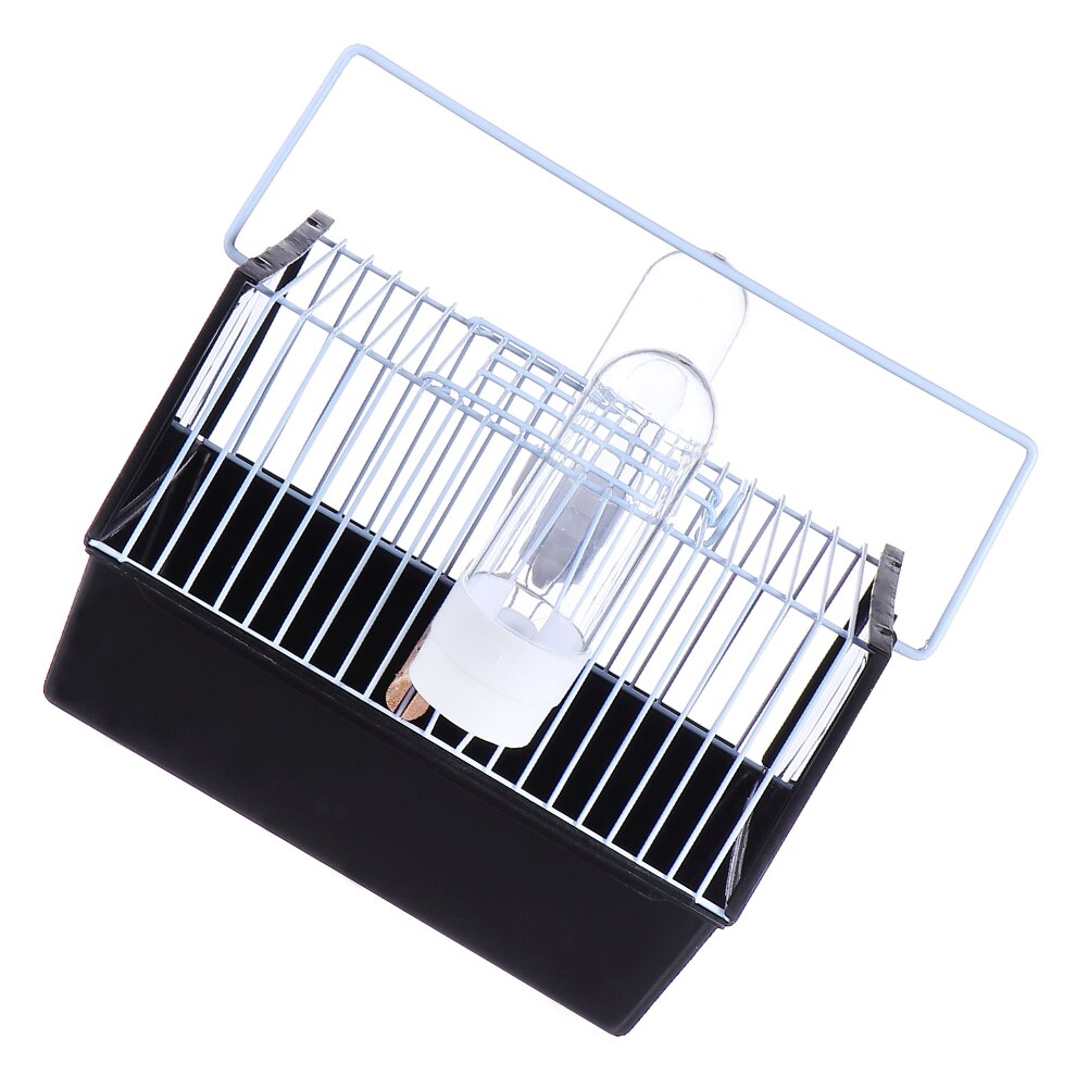 1Pc Bird Carrying Cage Portable Convenient Handheld Practical Bird Transport Cage Bird Cage