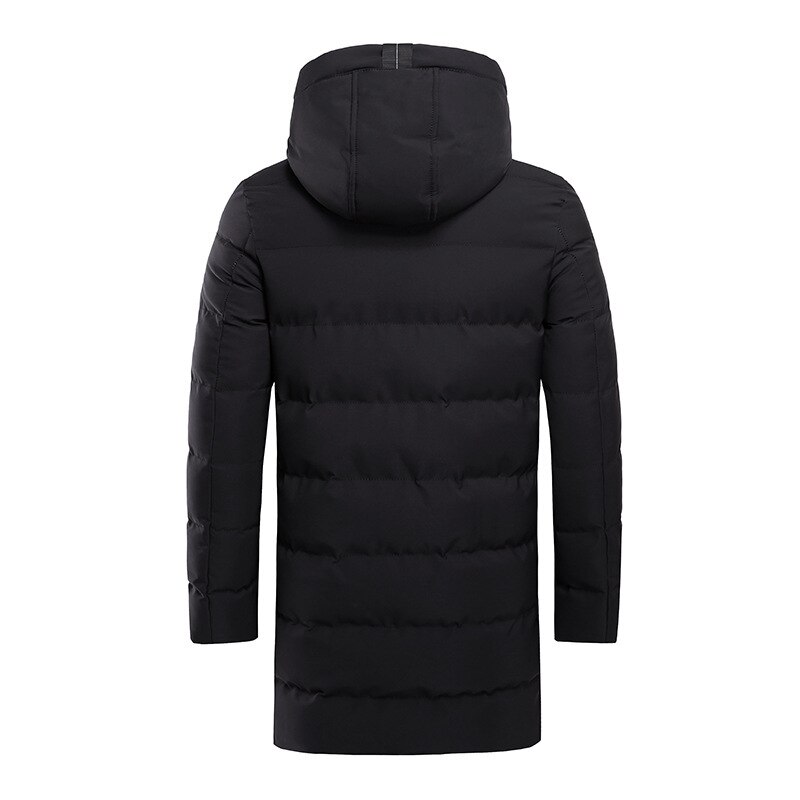 Blouson Hiver Homme con capucha larga de