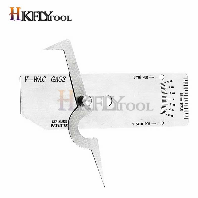 V-WAC Gage V WAC Single Weld Gage Welding Gauge V-WAC Biting Edge Welding Gauge inch Single Weld Gage