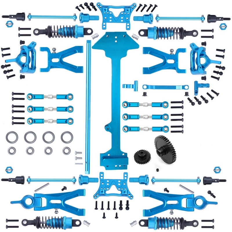 Juego completo de piezas de mejora para WLtoys A959 A959-B A969-B A979-B K929-B 1/18, accesorios de repuesto para coche RC, 1 Juego: Default Title