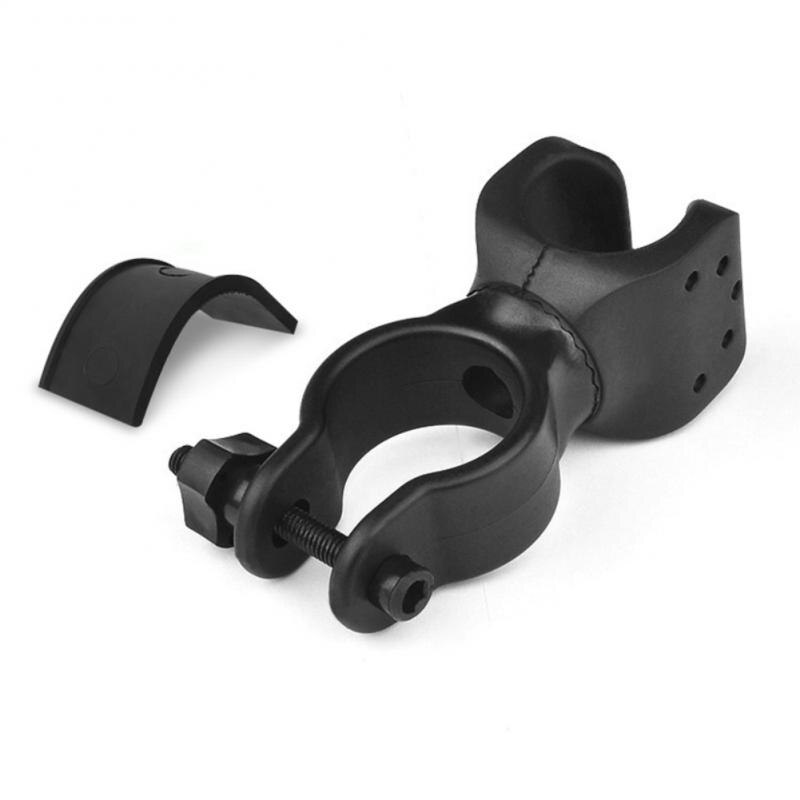 Support D'éclairage Vélo En Alliage D'aluminium - Fixation Fourche Ou Guidon, Angle Réglable 100° - 8