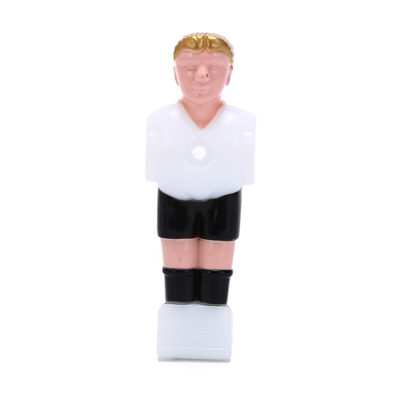 One Piece Table Football Guys Foosball Man Tournament Soccer Player: White