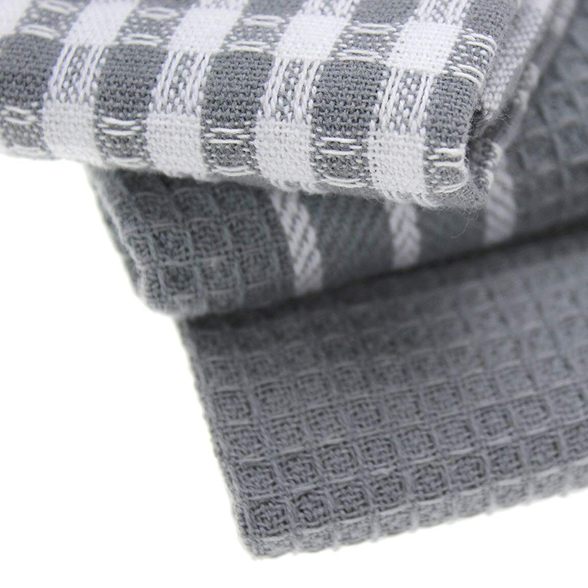 Bmby-classic køkkenruller , 100%  naturlig bomuld, de bedste viskestykker, karklud, absorberende og fnugfri, maskinvaskbar,
