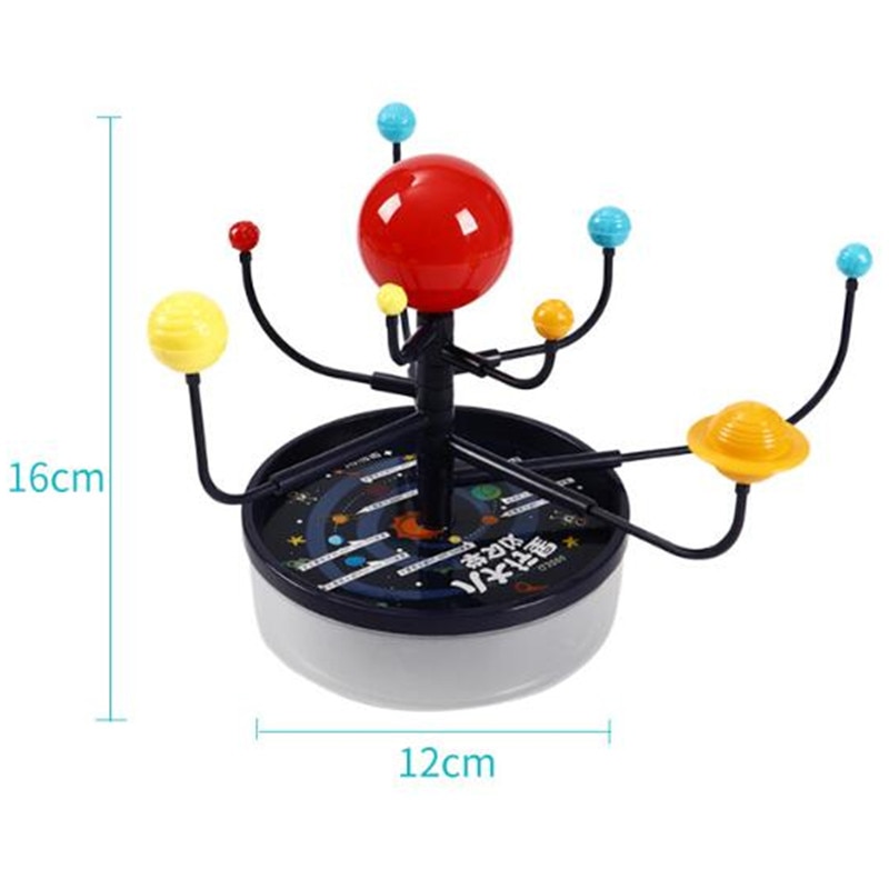 Negen planeten in het zonnestelsel Planetarium Schilderen Kunst en wetenschap Educatief doe-het-zelf speelgoed voor kinderen