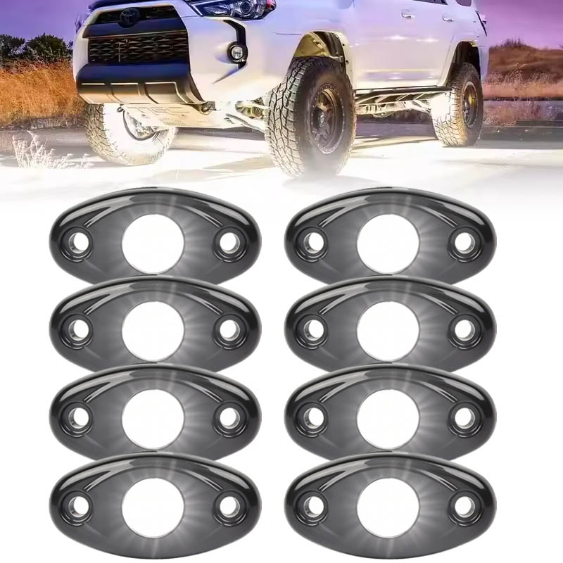 4/8 PCS Universal Underglow LED Lights Kit Kit Diode rock light 12v for cars pickup trucks Waterproof chassis decorative light