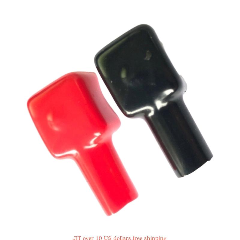 Tapa Terminal batería coche Universal, cubiertas terminales positivas negativas, Protector, conector cable