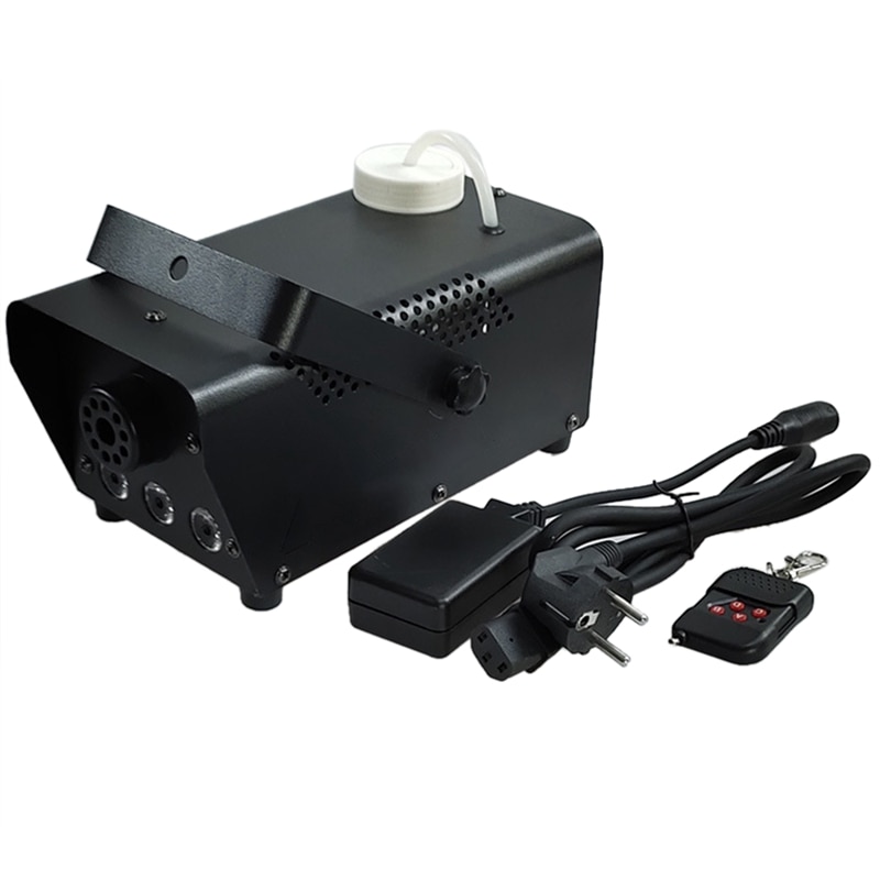 Control inalámbrico LED 400W humo antiniebla máquina remota RGB Color humo eyector LED DJ escenario luz lanzador de humo (enchufe de la UE)