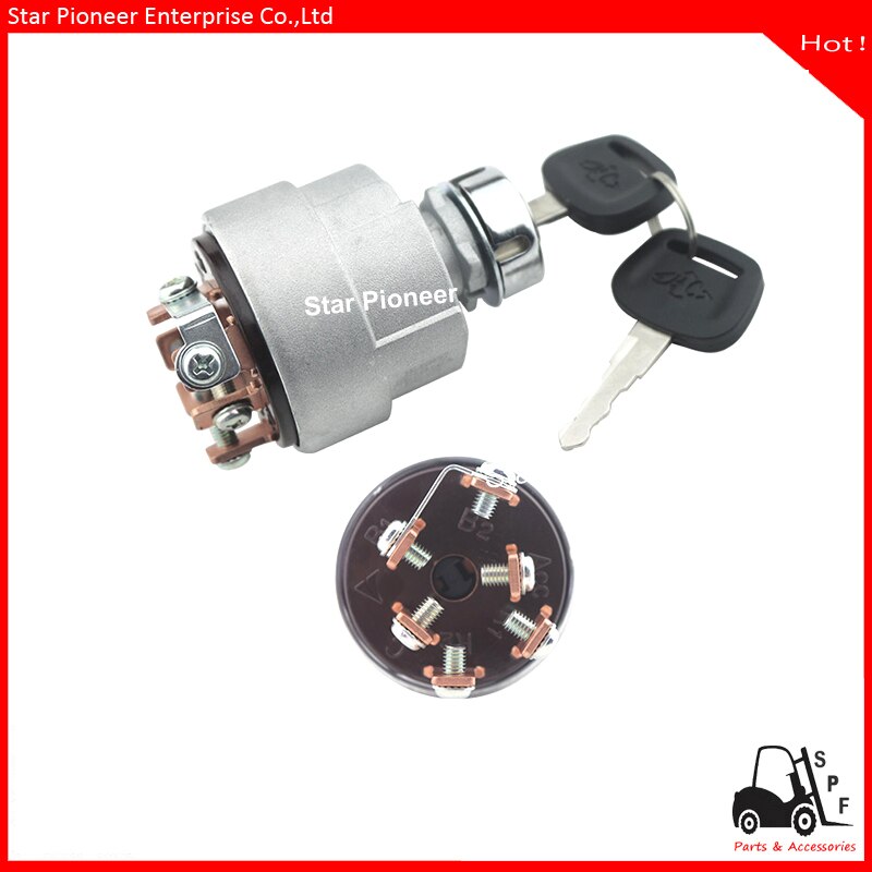 Forklift parts starter switch ignition switch for Hangcha 20-30H part # JK406C