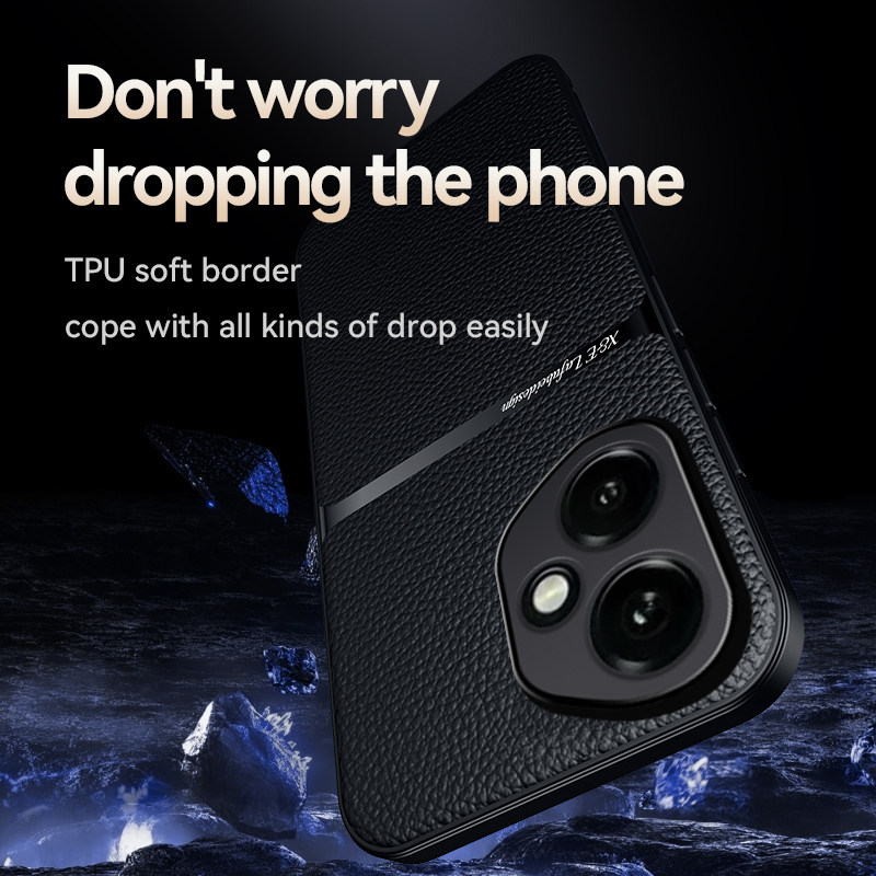 Luxury leather case for honor 400 pro 5g , magnetic car mount phone cover for honor 400 5g 400 case