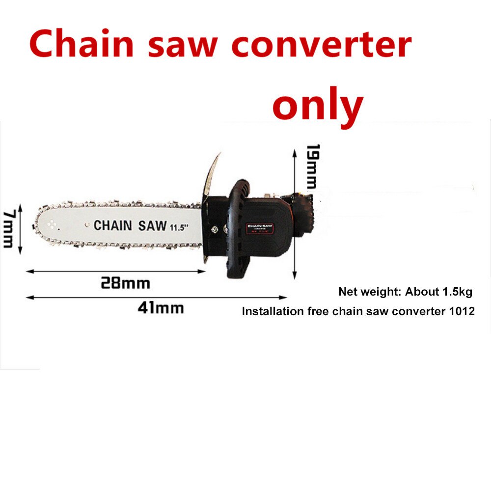 Support de scie à chaîne électrique réglable scie à chaîne meuleuse d'angle ménage travail du bois petite scie électrique scie à main: Orange