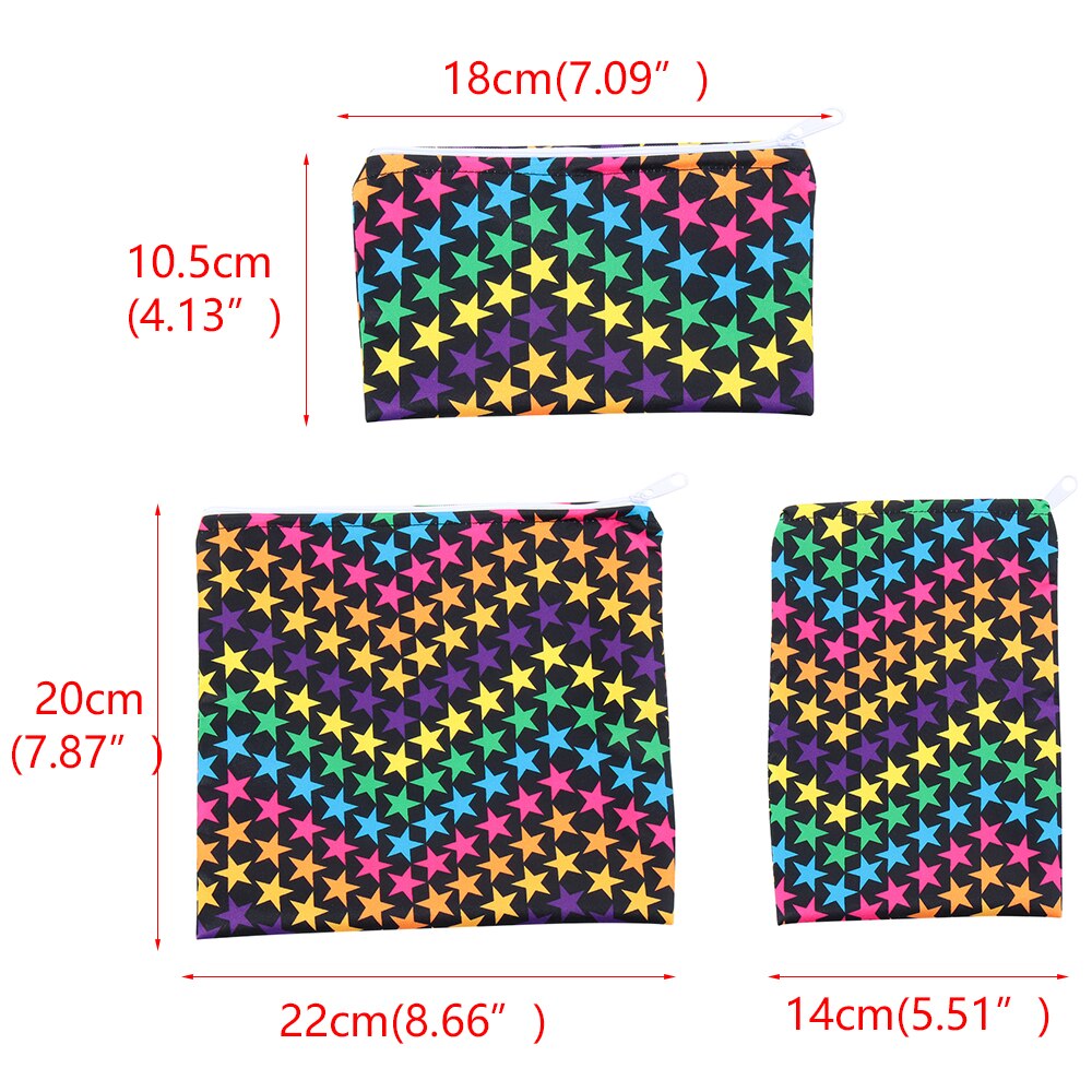 Bolsas de tela impermeables reutilizables para sándwich, bolsa de almacenamiento de alimentos para pan, suministros de cocina para el hogar, accesorios de almacenamiento de viaje y acampada, 3 piezas