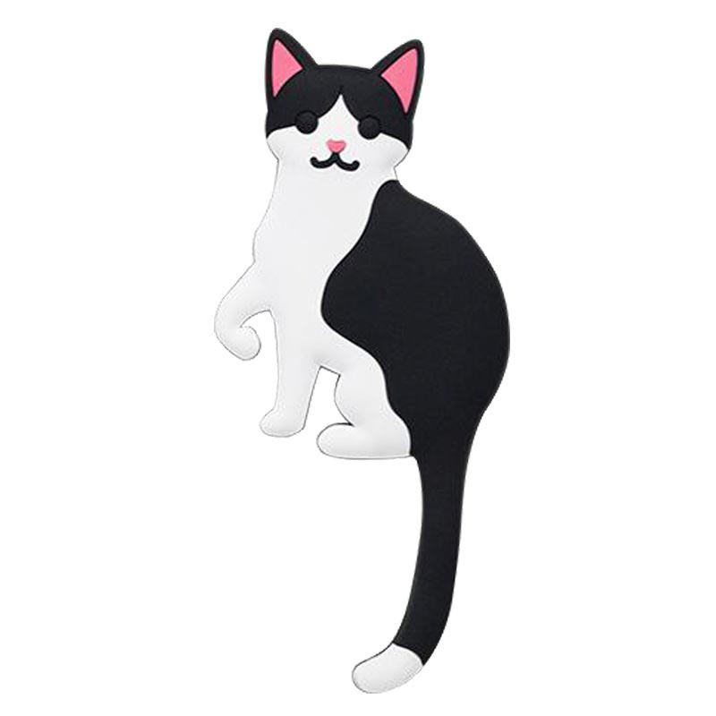 Dierenhaken sleutelhanger decoratieve beer hond kat wasbeer haak 2pc/ paar schattige dieren wandhaken hanger accessoire voor sleutels diversen: 10