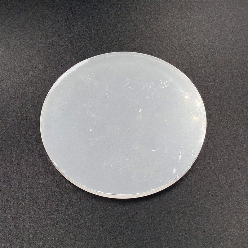 Base transparente acrylique Ellipse ronde, adaptée aux outils d&#39;argile, moules d&#39;argile polymère 1 pièce