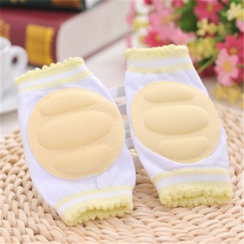 Ideacherry 1 Paar Baby Kids Knee Pads Protector Peuter Veiligheid Kruipen Elleboog Kussen Katoen + Spandex Zuigeling Beenwarmers Knieschijven