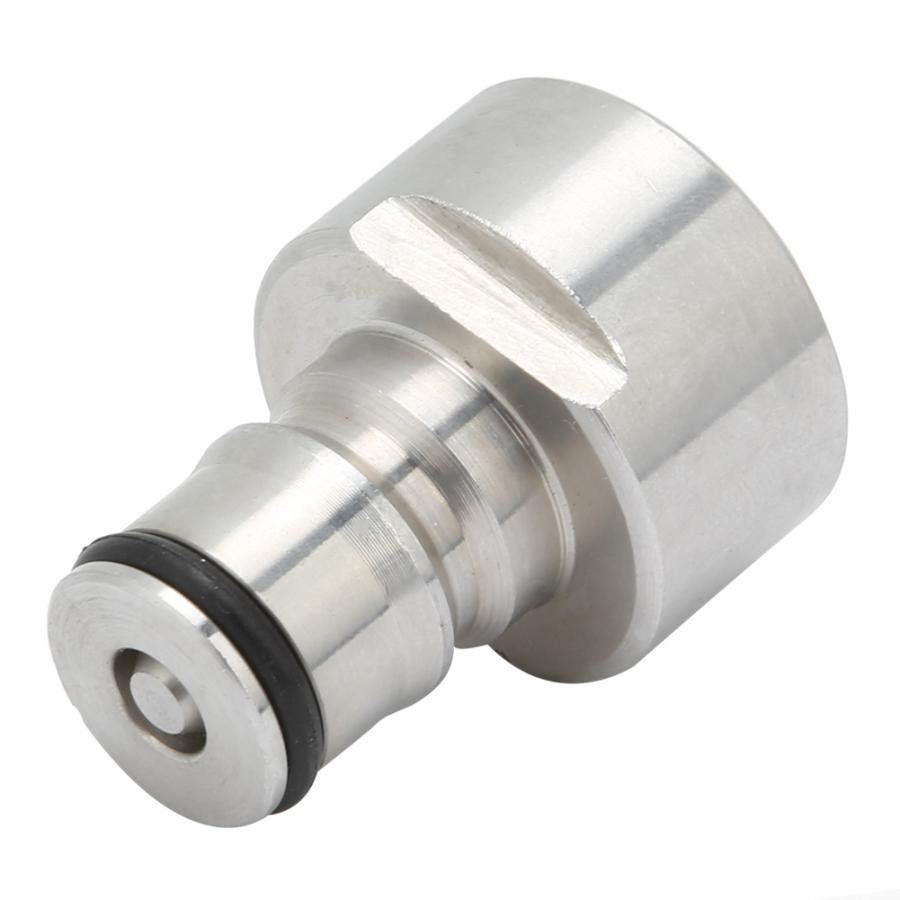 Beer 2Pcs Stainless Steel Ball Lock Keg Coupler Adapter Ball Lock Quick Disconnect Conversion Kit for Home Brewing G5/8in beer