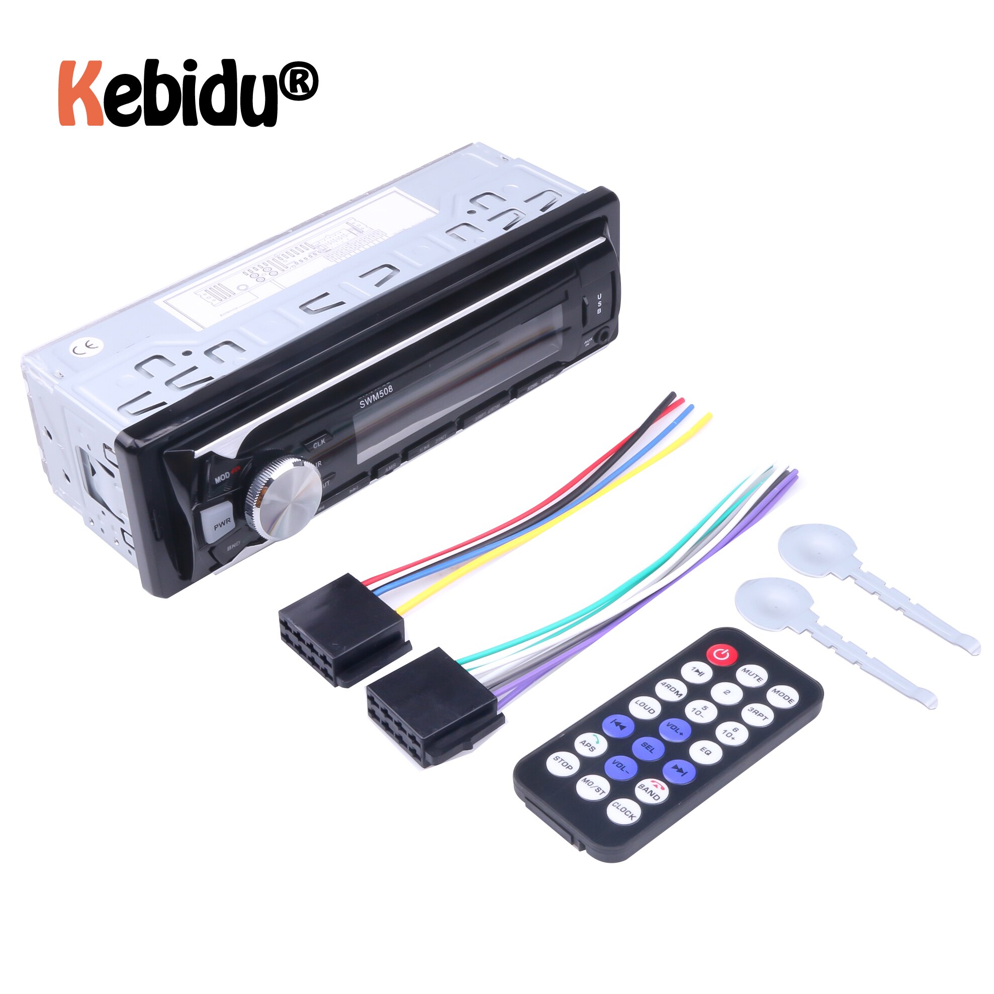 12V MP3 Player Car Radios Stereo Remote Control Digital Bluetooth Audio Music Stereo Car Radio USB/SD/AUX-IN FM Receiver