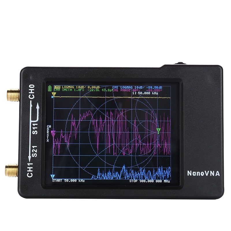 2.8 inch LCD Display NanoVNA NanoVNA-H VNA HF VHF UHF UV Vector Network Analyzer Antenna Analyzer