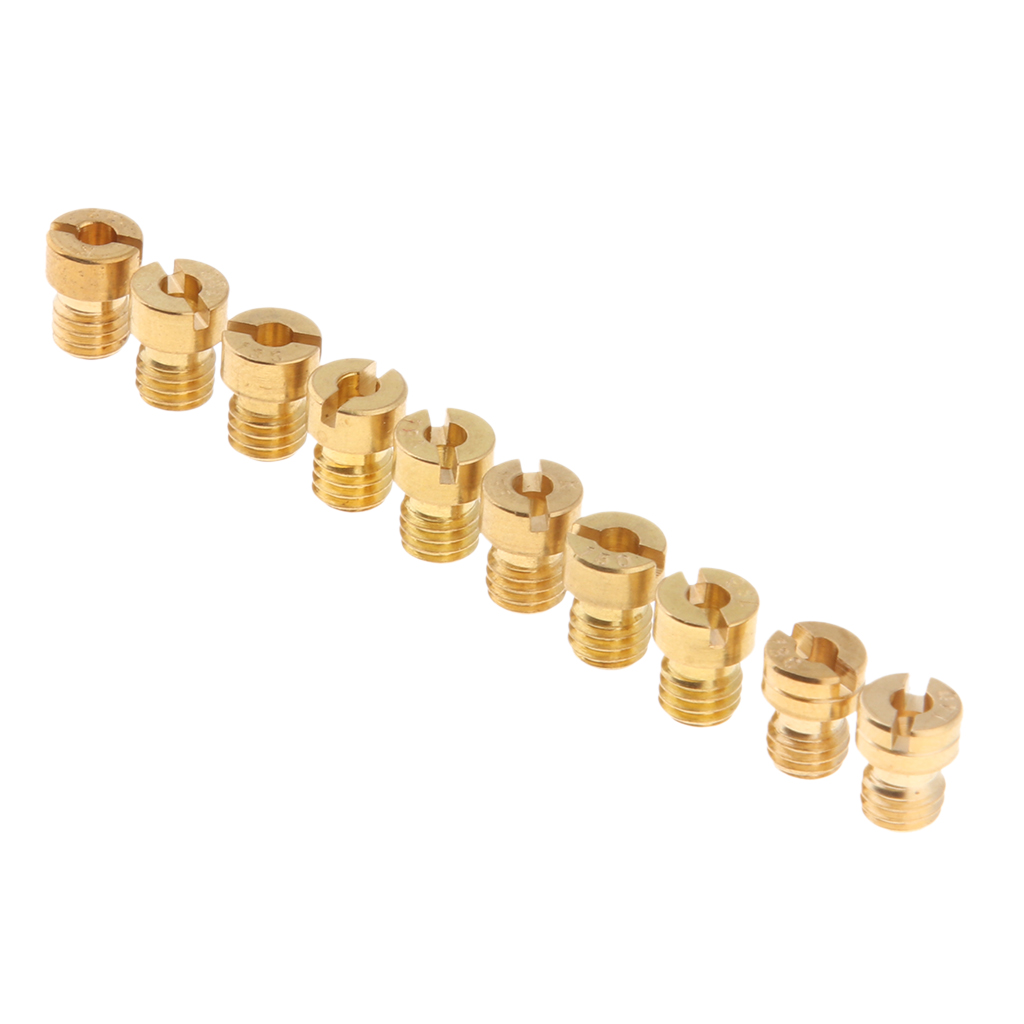 Carburador M5 para motocicleta, Kit de carburador principal 130-150, OKO PWK Keihin, 10 Uds.