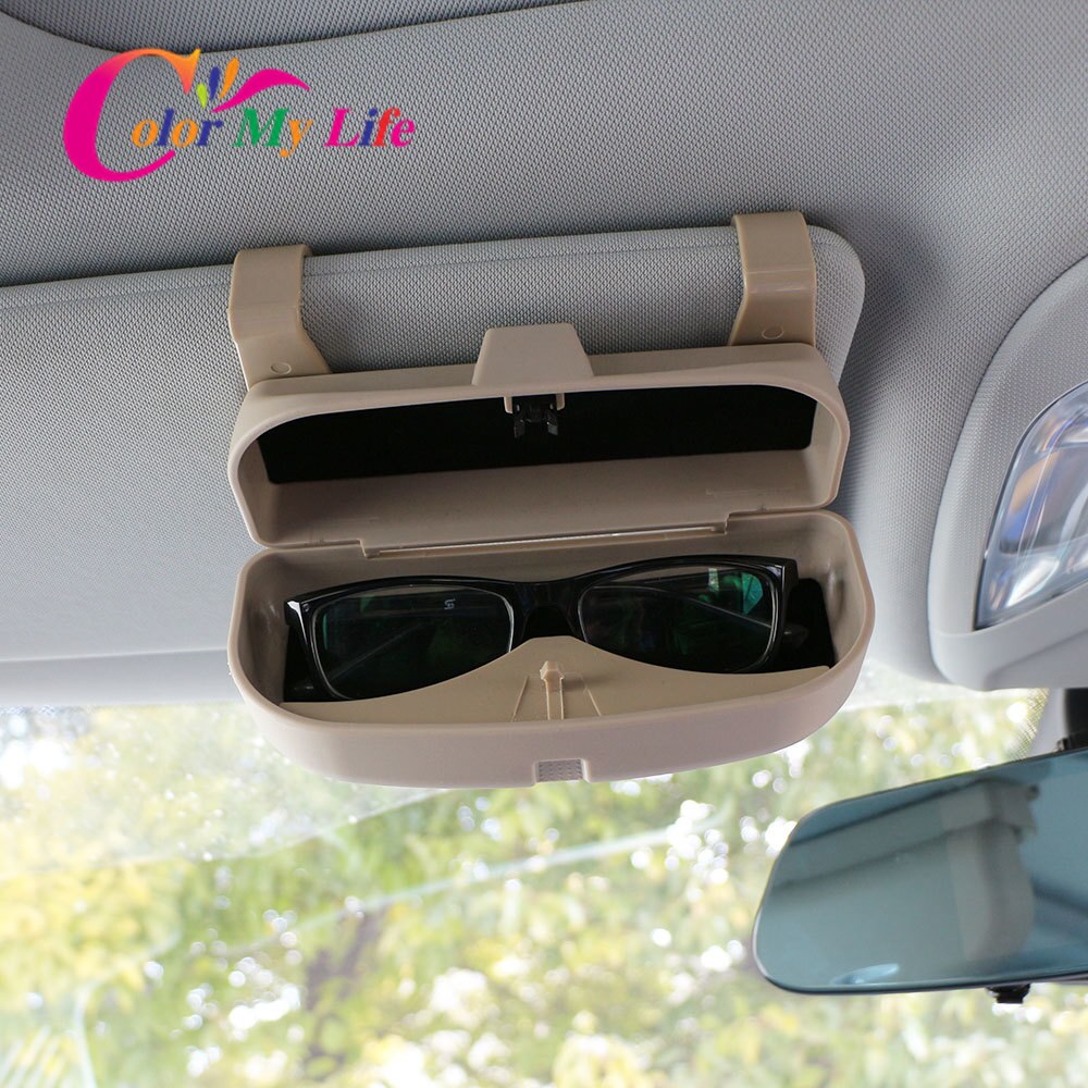 Car Glasses Holder Case for DACIA SANDERO STEPWAY Dokker Logan Duster Lodgy FIAT 500 Tipo Punto Freemont Coroma Panda Idea Palio