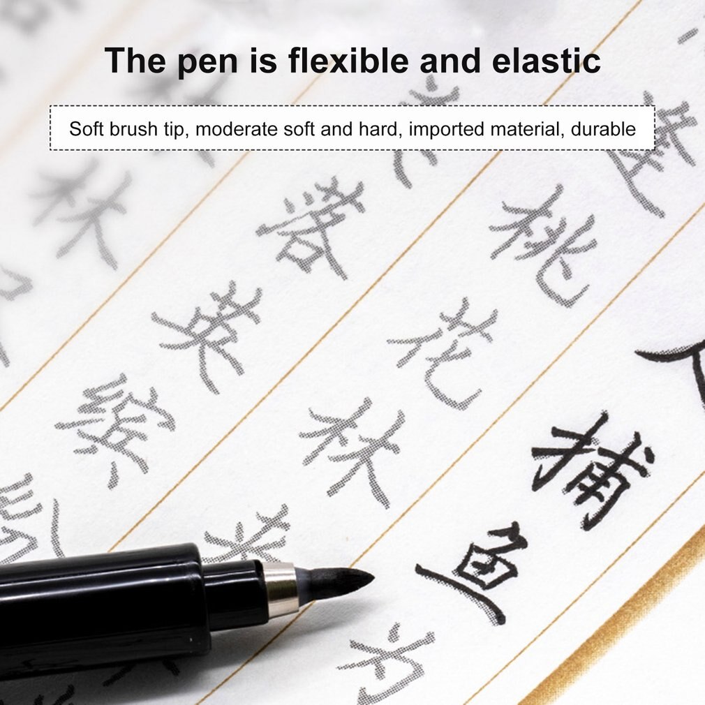 Pincel de Material japonés para caligrafía china/para palabras aprendiendo papelería oficina suministros escolares papelería