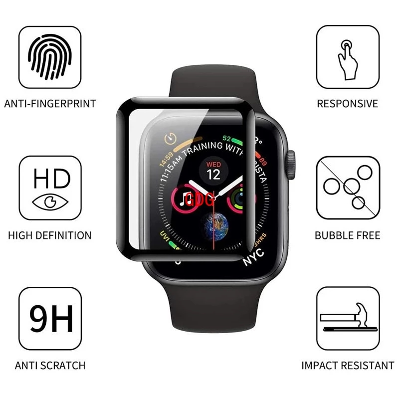 3D Waterproof Full Screen Protector For Apple Watch 7 6 SE 5 4 45mm 41mm 40mm 44mm Not Tempered glass For iwatch 3 2 1 38mm 42mm