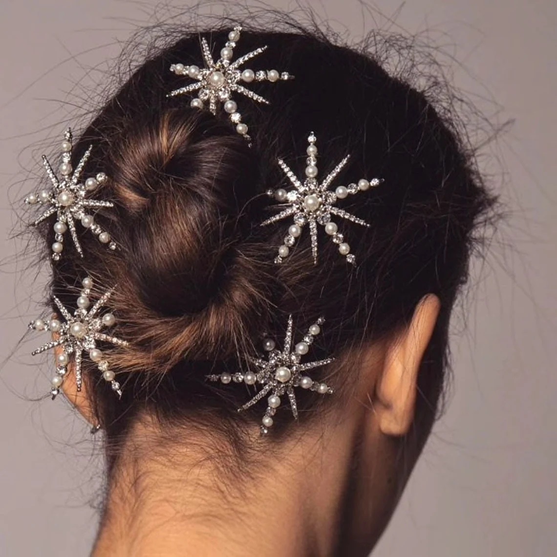Korean Hair Side Combs French Hair Comb Straight Teeth Hair Clip Comb Twist Hair Comb Bridal Wedding Veil Comb Hair Accessories