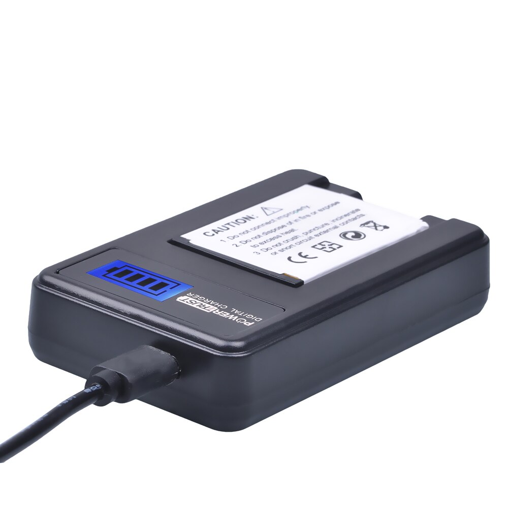 2Pcs SLB-10A SLB10A SLB 10A Camera Battery + LCD USB Charger for Samsung EX2F WB150F WB250F WB350F WB750 WB800F WB500 WB550 HZ10: 1Battery and charger