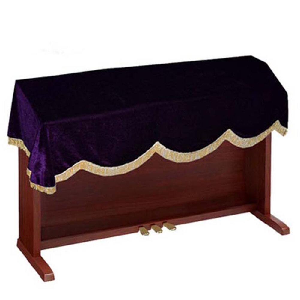 Dust Proof Universal Musical Instruments Accessories Storage School 88/61 Keys Pleuche Tassel Electric Piano Cover Home Bag Tool