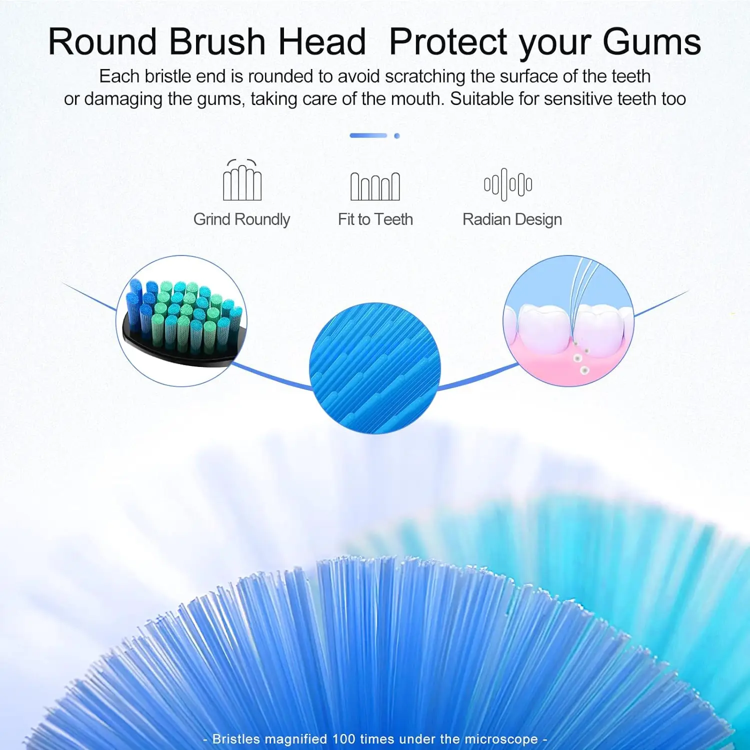 Têtes de rechange pour brosse à dents électrique, compatibles avec SEAGO SG910/507/958/515/949/575/551,4/8/16 pièces