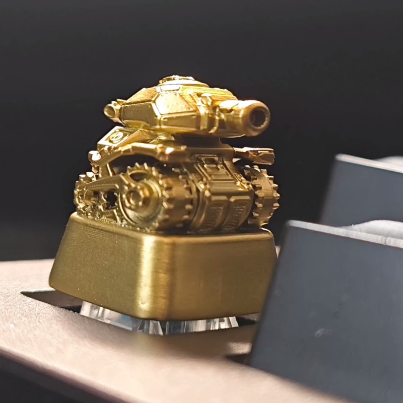 czołg Keycap 3D żywica rzemieślnik klawiatura Czapki Niestandardowe ręcznie robione klawisze robić gier na akcesoria robić klawiatury mechanicznej Prezent Mx przełącznik