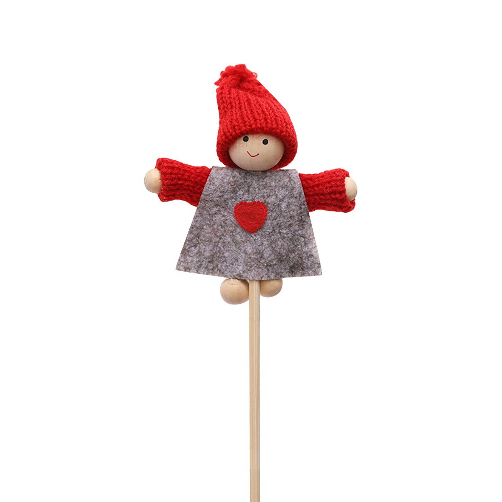 Kerst Pop Speelgoed Kerstman Sneeuwpop Elanden Kerstboom Opknoping Ornament Decoratie Voor Thuis Xmas Party: B