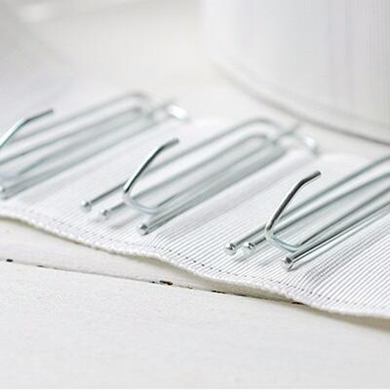 Stainless Metal Hook Curtains Accessories Shower Curtains Hooks Cloth Hooks For Window Curtains Hook Shower Curtain Rings Hooks